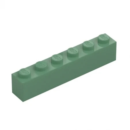 LEGO® DÍLY kostka 1x6 sand green (3009)