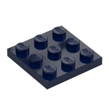 LEGO® DÍLY podložka  3x3 tmavě modrá 11212