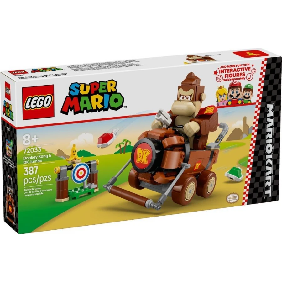 LEGO® 72033 SUPER MARIO Mario Kart™ – Donkey Kong a DK Jumbo