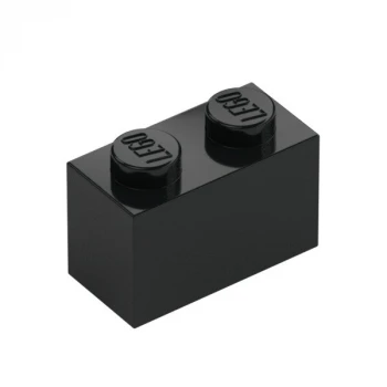 LEGO® DÍLY kostka 1x2 černá (3004)