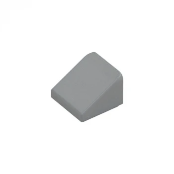 LEGO® DÍLY Střešní kostka 1x1x2/3  šedá (54200)