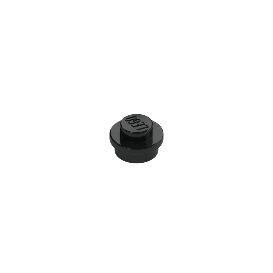 LEGO® DÍLY deska kulatá 1x1 černá (6141)