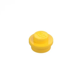 LEGO® DÍLY deska kulatá 1x1 žlutá (6141)