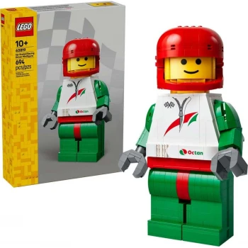 LEGO® 40819 ICONS Zvětšená minifigurka závodního jezdce