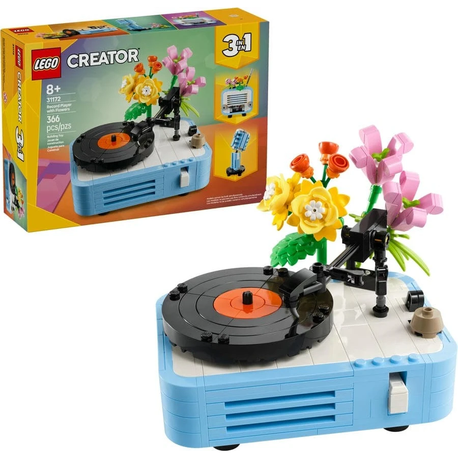 LEGO® 31172 CREATOR Gramofon s květinami