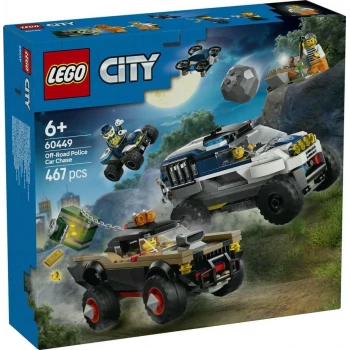 LEGO® 60449 CITY Honička s terénním policejním vozem