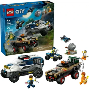 LEGO® 60449 CITY Honička s terénním policejním vozem