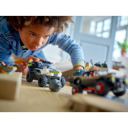 LEGO® 60449 CITY Honička s terénním policejním vozem