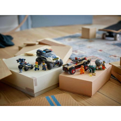 LEGO® 60449 CITY Honička s terénním policejním vozem