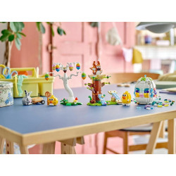 LEGO® 40808 Velikonoční zajíček, kuřátko a sběr vajíček