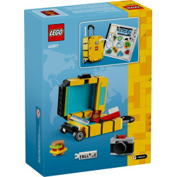 LEGO® 40817  Žlutý cestovní kufr