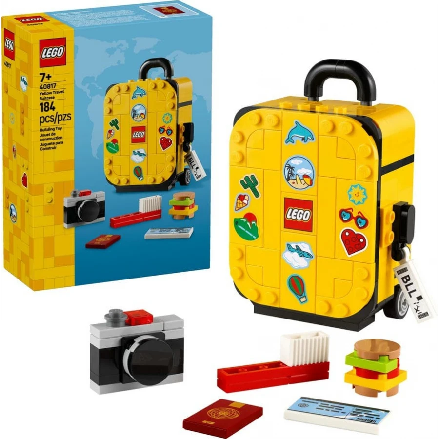 LEGO® 40817 Žlutý cestovní kufr