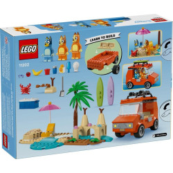LEGO® 11202 Bluey a rodinný výlet autem na pláž