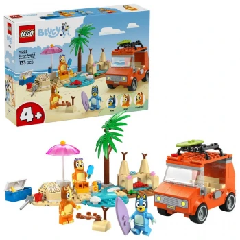 LEGO® 11202 Bluey a rodinný výlet autem na pláž