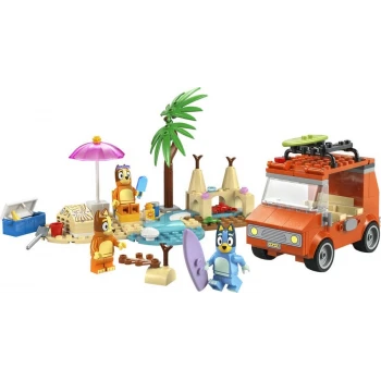 LEGO® 11202 Bluey a rodinný výlet autem na pláž