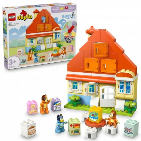 LEGO® 10459 DUPLO Dům Bluey a paměťová hra