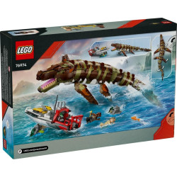 LEGO® 76974 JURASSIC WORLD Mise na lodi s mosasaurem z kostek