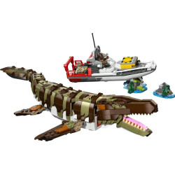 LEGO® 76974 JURASSIC WORLD Mise na lodi s mosasaurem z kostek