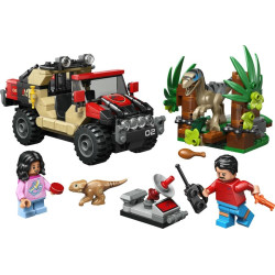 LEGO® 76975 JURASSIC WORLD T-rex a útěk po řece