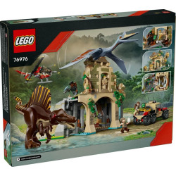 LEGO® 76976 JURASSIC Letecká mise se spinosaurem a quetzalcoatlem