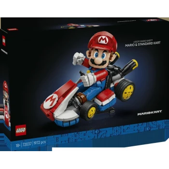 LEGO® 72037 SUPER MARIO Mario Kart™ – Mario a Standard Kart