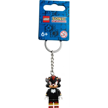 LEGO® 854302 SONIC™ Přívěsek na klíče – Shadow the Hedgehog