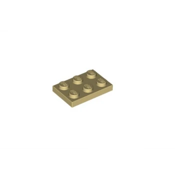 LEGO® CREATOR Podložka na stavění 2x3 písková (3021)