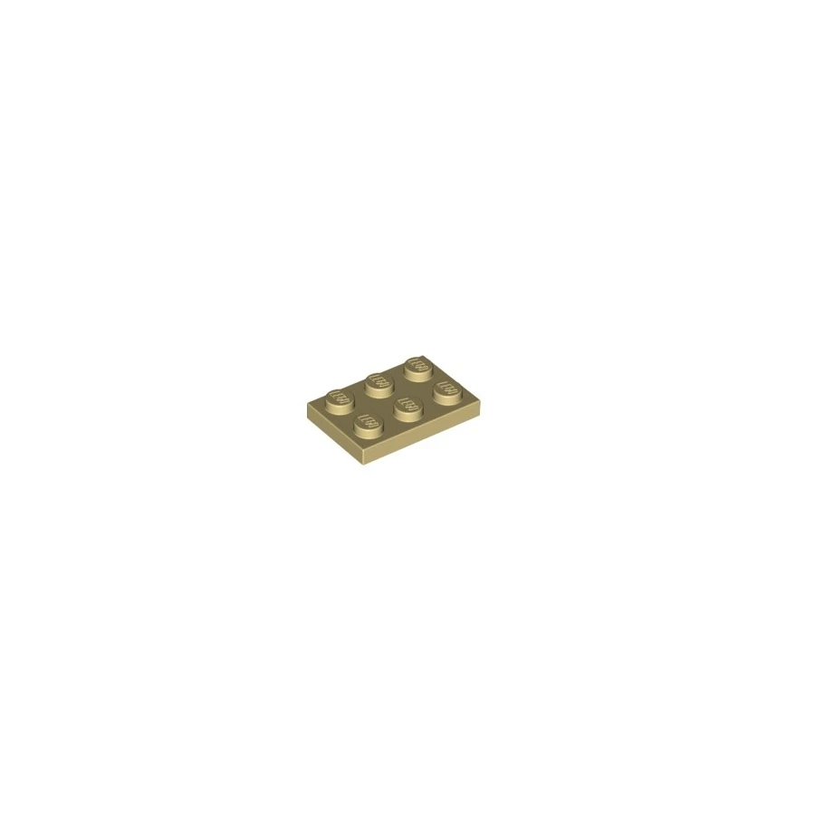 LEGO® CREATOR Podložka na stavění 2x3 písková (3021)