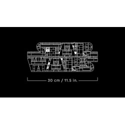 LEGO® 75407 STAR WARS® Logo Star Wars™ z kostek