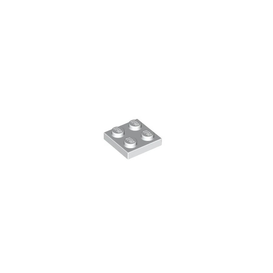 LEGO® CREATOR Podložka 2x2 bílá (3022)