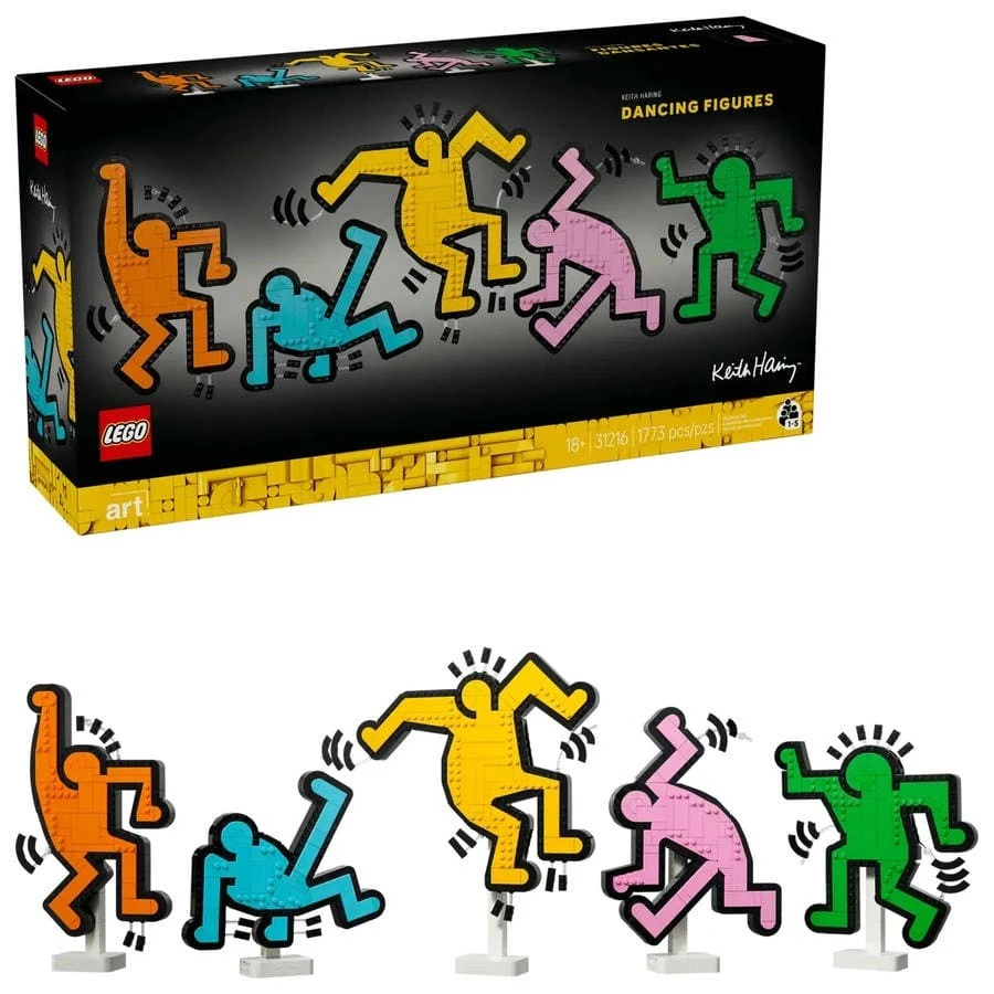 LEGO® 31216 Keith Haring – Tančící postavy