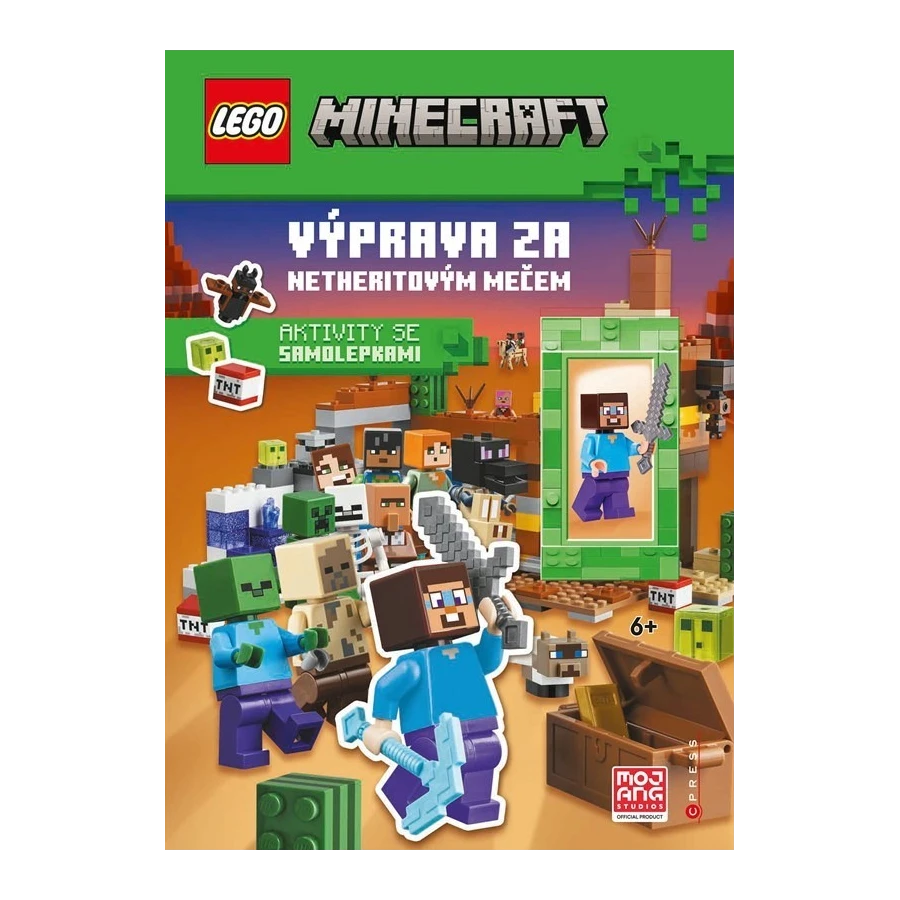LEGO® MINECRAFT® Výprava za netheritovým mečem