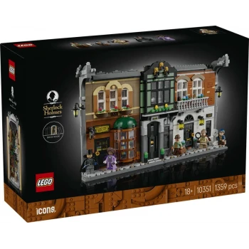 LEGO® 10351 ICONS Knižní zarážka: Sherlock Holmes