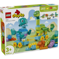 LEGO® 10451 DUPLO 3 v 1: Dinosauři na kolečkách