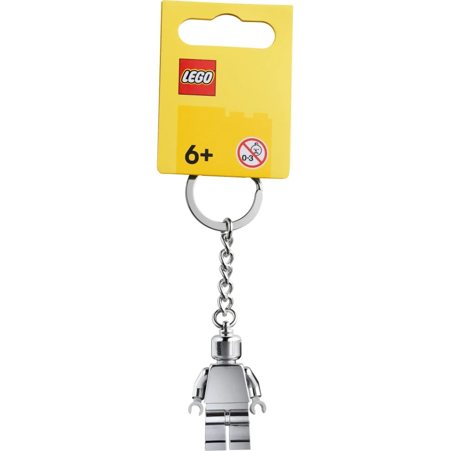 LEGO® 854305 Přívěsek na klíče - Stříbrná minifigurka
