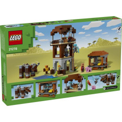 LEGO® 21278 MINECRAFT®  Základna plenitelů a Ničitel