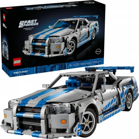 LEGO® 42210 TECHNIC 2 Fast 2 Furious Auto Nissan Skyline GT-R (R34)