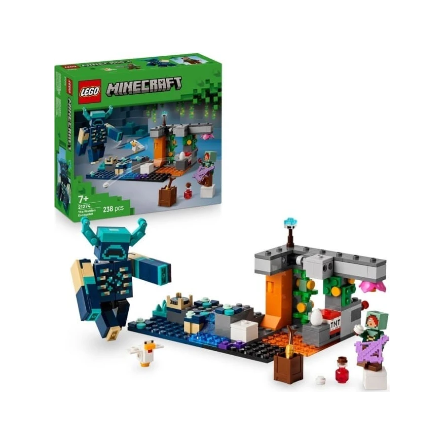 LEGO® 21274 MINECRAFT® Setkání se Strážcem