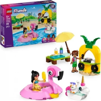 LEGO® 42658 FRIENDS Zábava u bazénu s jednorožcem a plameňákem