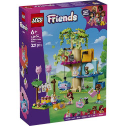 LEGO® 42666 FRIENDS  Kočičí narozeninová oslava a dům na stromě