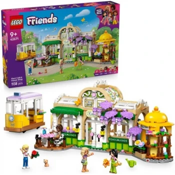 LEGO® 42671 FRIENDS  Kavárna plná rostlin a květinářství