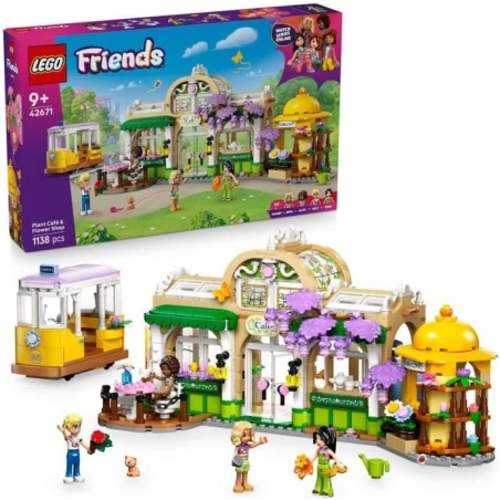 LEGO® 42671 FRIENDS  Kavárna plná rostlin a květinářství