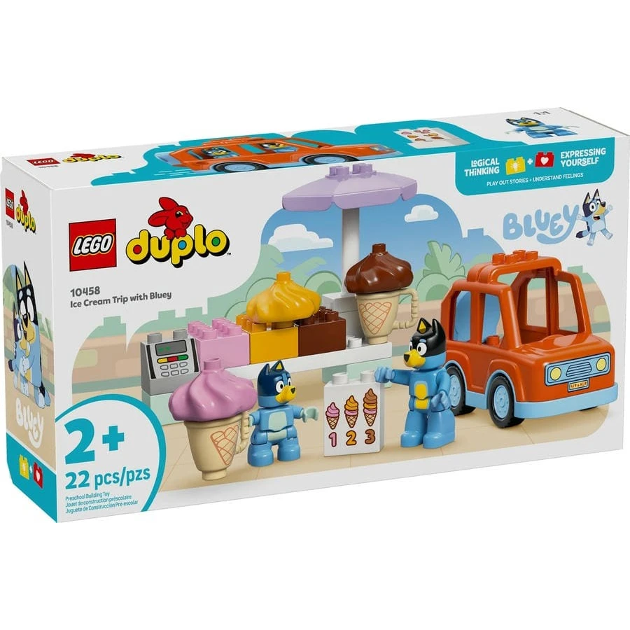LEGO® 10458 DUPLO Bluey a výlet na zmrzlinu