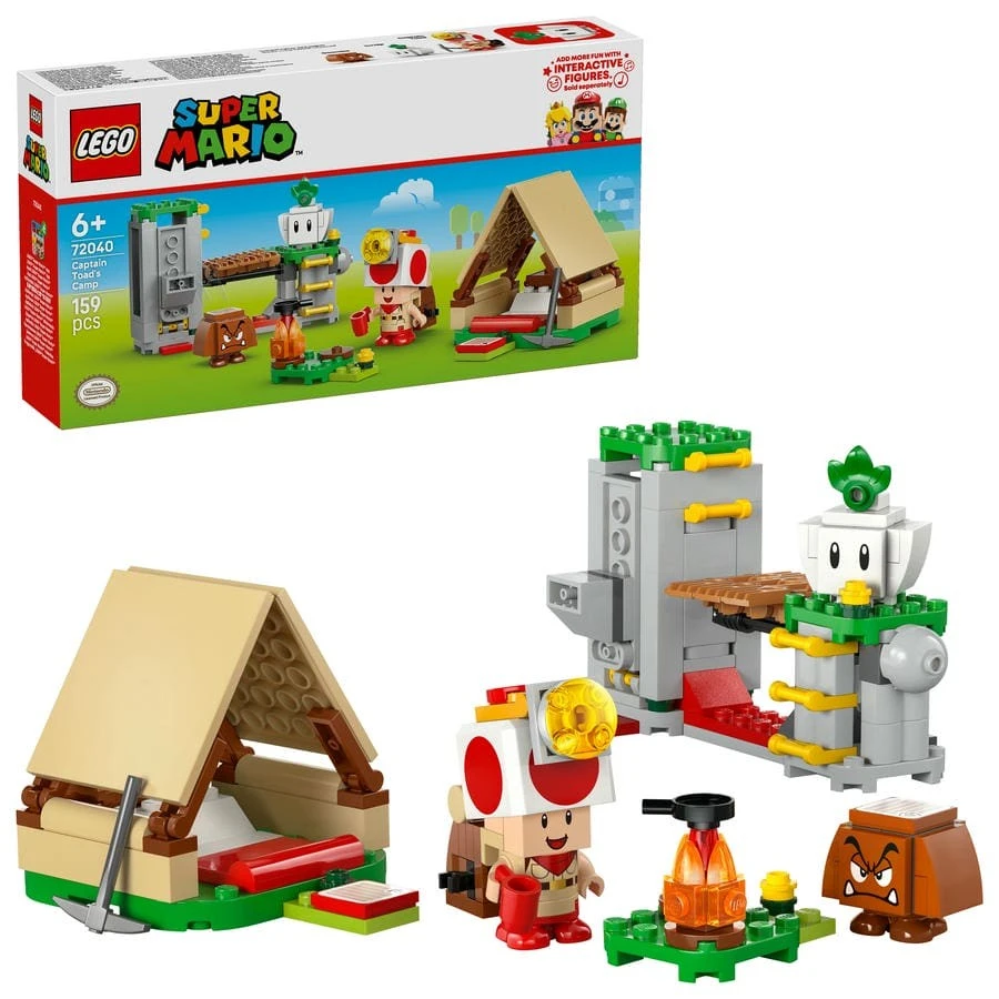 LEGO® 72040 SUPER MARIO Captain Toad a jeho tábor