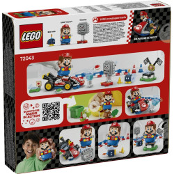 LEGO® 72043 SUPER MARIO  Mario Kart™ – Interaktivní LEGO® Mario™ a Standard Kart