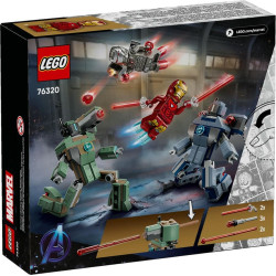 LEGO® 76320 MARVEL Iron Man a War Machine vs. Hammerovy Drony