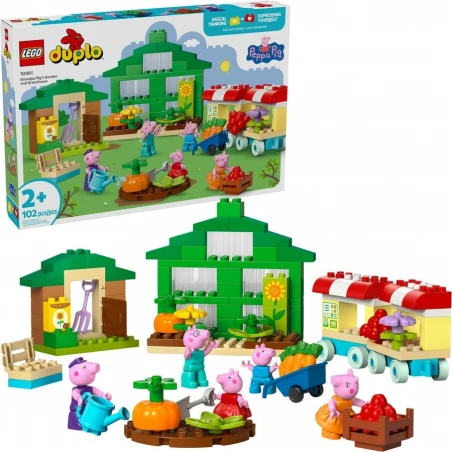 LEGO® 10461 DUPLO Prasátko Peppa –  Dědečkova zahrada a skleník
