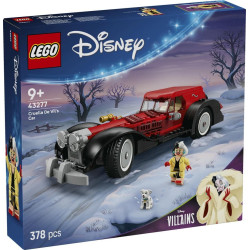 LEGO® 43277 DISNEY™ Cruella De Vil a její auto