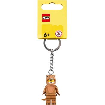 LEGO® 854317 JURASSIC WORLD™ Přívěsek na klíče – chlapík v převleku T-rexe
