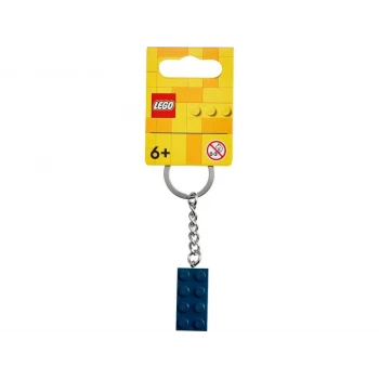 LEGO® 854237 Přívěšek na klíče – Modrá kostka 2x4
